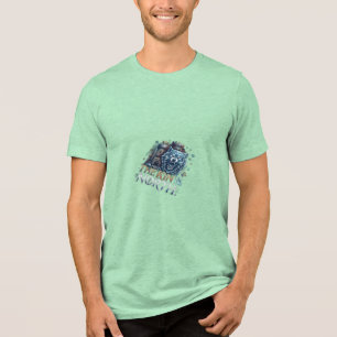 Der König im Norden,T-Shirt Tri-Blend Shirt