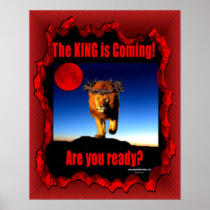 Der König ist kommendes Plakat