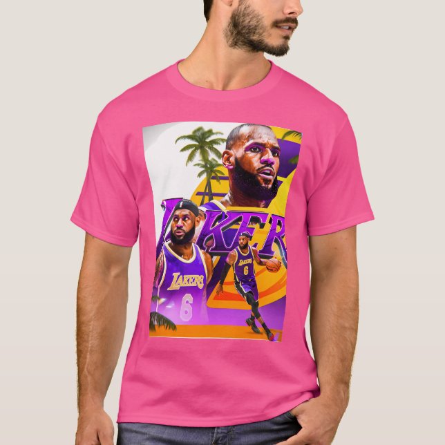Der König James 6 Los Angeles T-Shirt (Vorderseite)