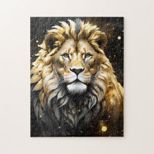Der König: Majestic Gold und Graue Löwe,