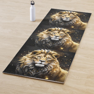 Der König: Majestic Gold und Graue Löwe, Yogamatte