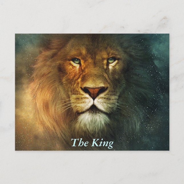 Der König! -Postkarte Postkarte (Vorderseite)