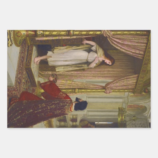 Der König und das Beggar-Mädchen Geschenkpapier Set (Vorderseite)