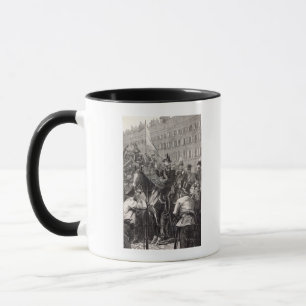 Der König von Preußen zu den Bewohnern von Berli Tasse