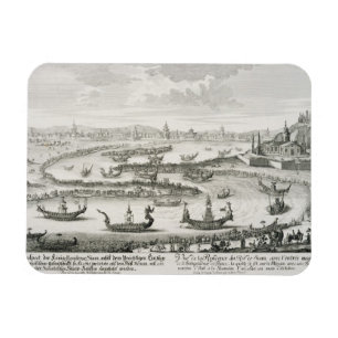 Der König von Siam Wohnsitz, aus "Entwurf einer Magnet