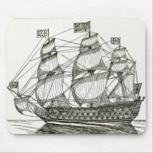 Der königliche George Mousepad