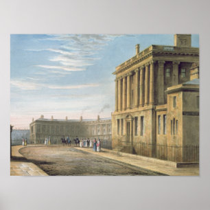Der königliche Halbmond, Bad 1820 Poster
