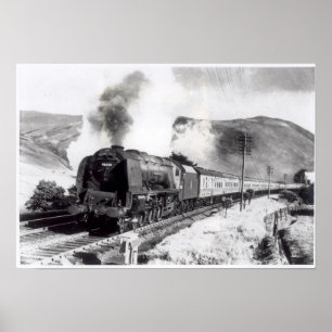 Der Königliche Schotte, die Intercity-Lokomotive Poster