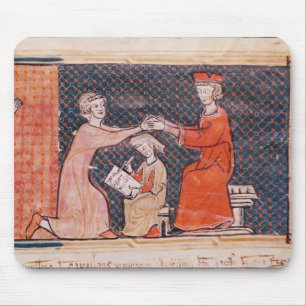 Der königliche Verfolger, der Schreiber Mousepad