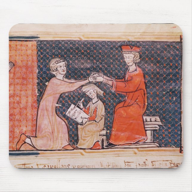 Der königliche Verfolger, der Schreiber Mousepad (Vorne)