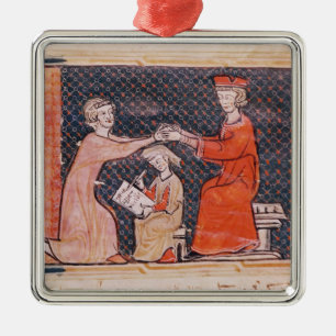 Der königliche Verfolger, der Schreiber Ornament Aus Metall