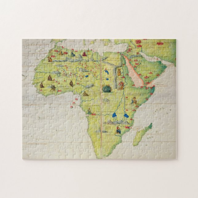 Der Kontinent Afrika (Horizontal)