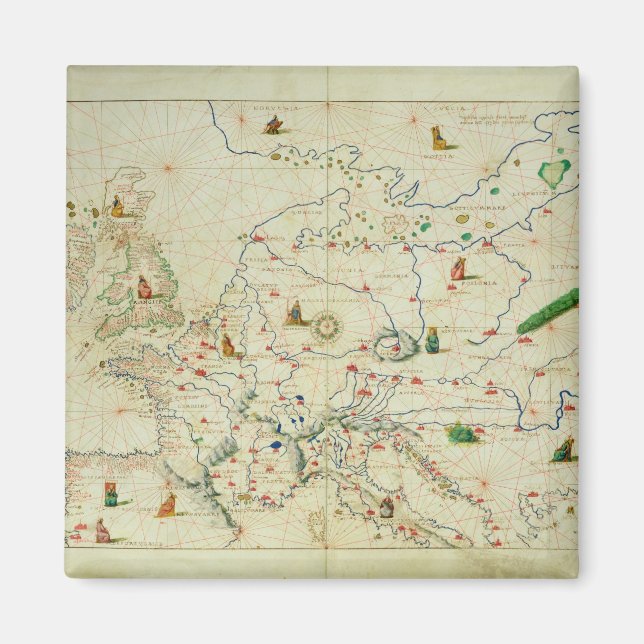 Der Kontinent Europas Magnet (Vorne)