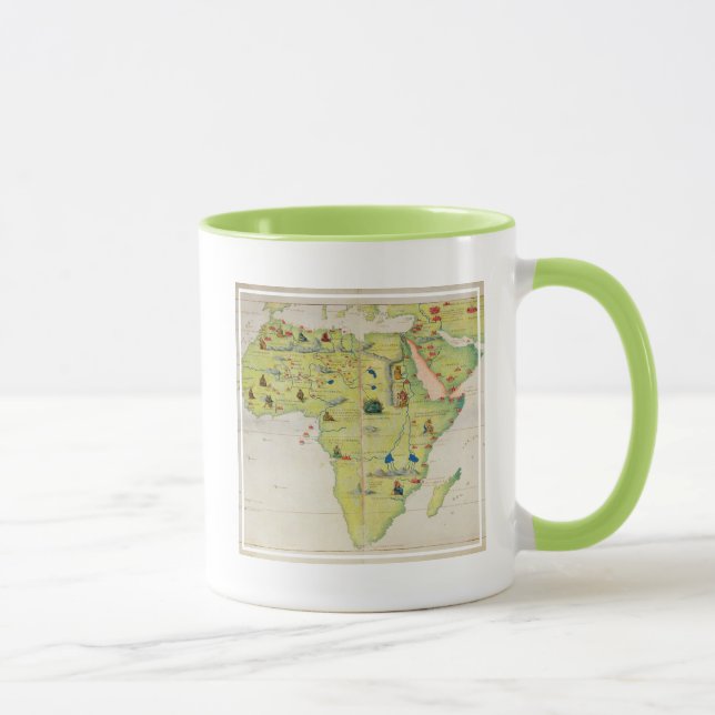 Der Kontinent von Afrika Tasse (Rechts)