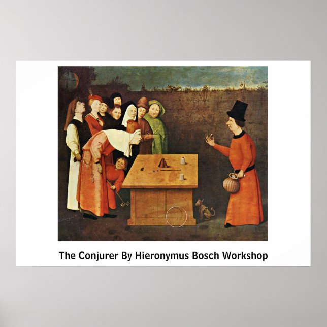 Der Konzert von Hieronymus Bosch Poster (Vorne)