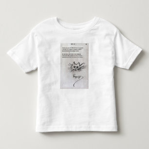 Der Kopf der Katze Kleinkind T-shirt