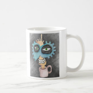 der Kopf in meiner Kaffeetasse