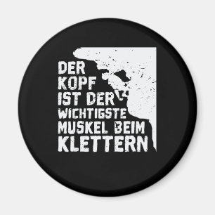 Der Kopf ist der wichtigste Muskel beim Klettern Magnet