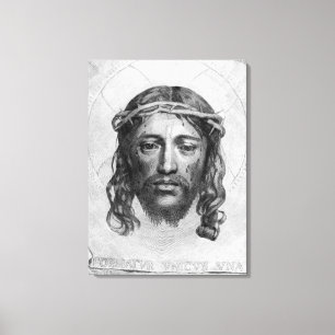 Der Kopf von Christus, 1735 Leinwanddruck