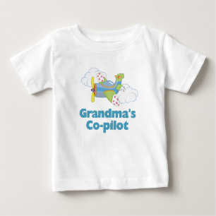 Der Kopilot der Großmutter Baby T-shirt
