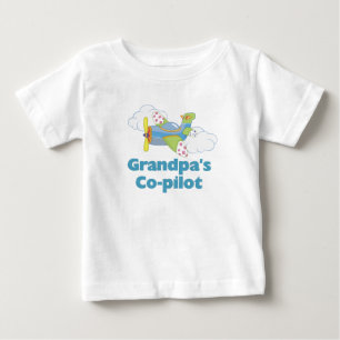 Der Kopilot des Großvaters Baby T-shirt