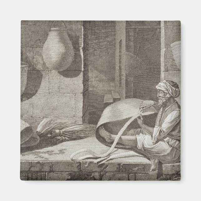 Der Korbmacher aus Band II Kunst und Handel Magnet (Vorne)