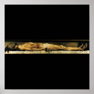 Der Körper des toten Christus im Grab C. 1522 Poster