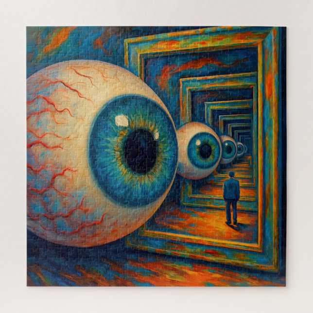 "Der Korridor des Sehens" - ein surreales Portrait (Vertikal)