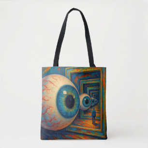 "Der Korridor des Sehens" - ein surreales Portrait Tasche