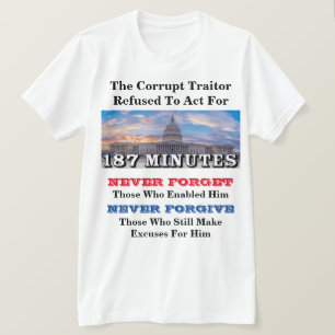 Der korrupte Verräter weigerte sich, 187 MINUTEN z T-Shirt