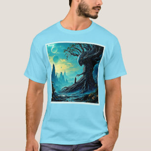 Der kosmische Baum der Fantasie T-Shirt