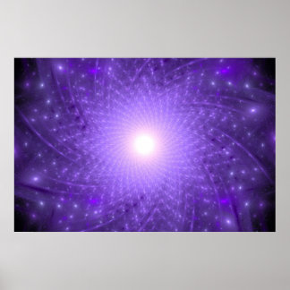 Der kosmische Lotus Poster