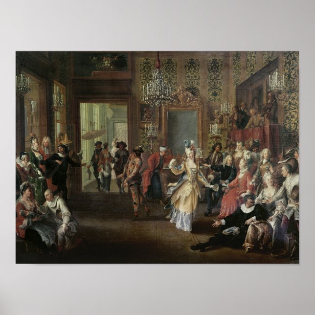 Der Kostümball Poster (Vorne)