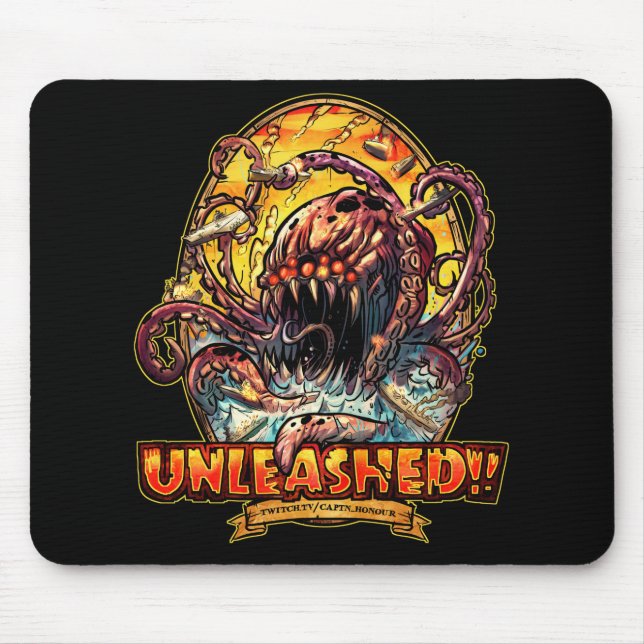 Der Kraken ist freigelassen!! Mousepad (Vorne)