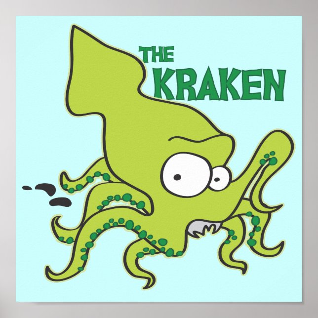 Der Kraken Poster (Vorne)