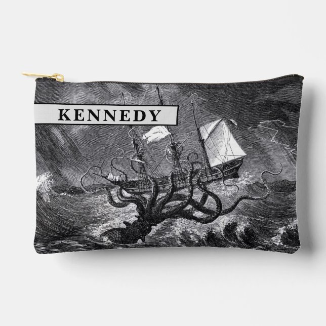 Der Kraken Zubehörtasche (Vorderseite)