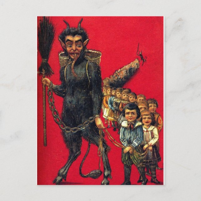 Der Krampus Postkarte (Vorderseite)