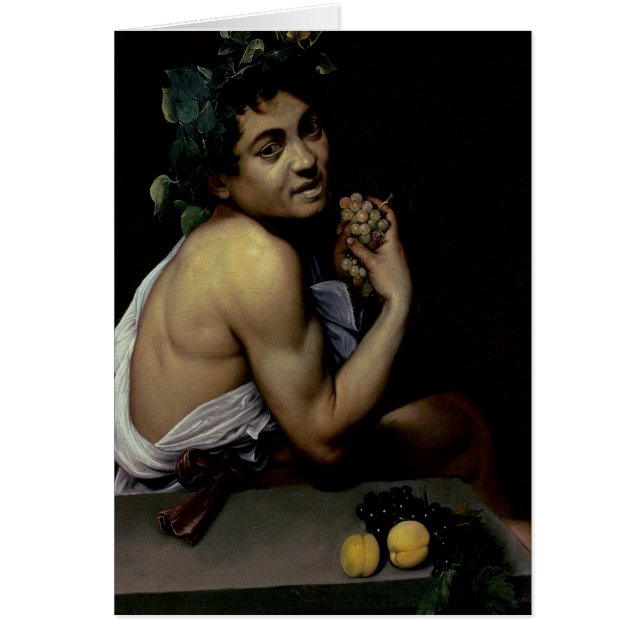 Der kranke Bacchus, 1591 (Vorne)