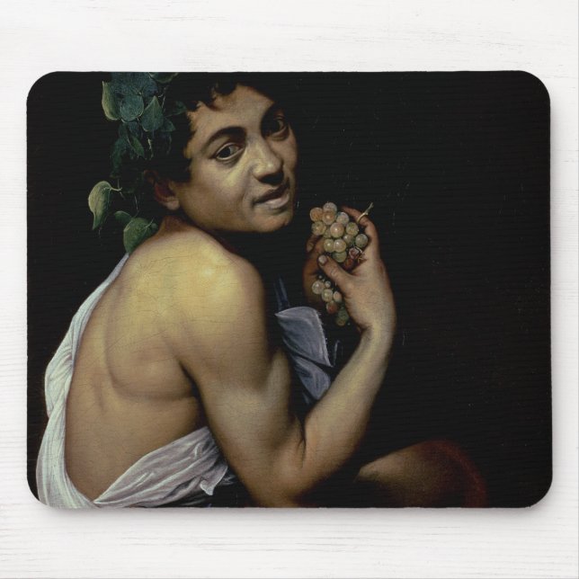 Der kranke Bacchus, 1591 Mousepad (Vorne)