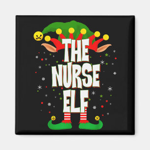 Der Krankenpfleger Elf Weihnachten Magnet