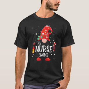 Der Krankenpfleger-Gnom passende Familie Weihnacht T-Shirt