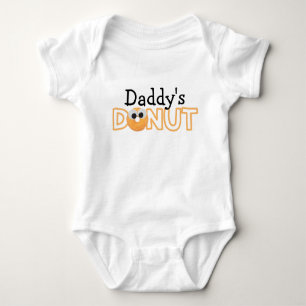 Der Krapfen-Baby-Bodysuit des Vatis Baby Strampler