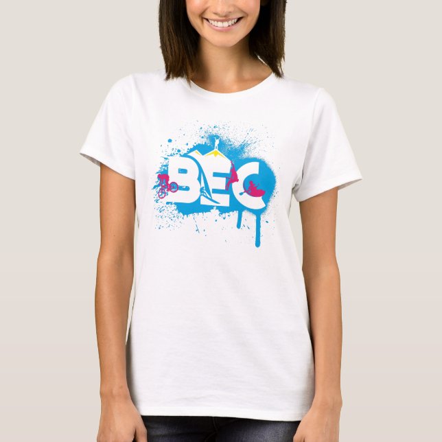 Der KRASSEN das spezifische lässige T-Shirt (Vorderseite)