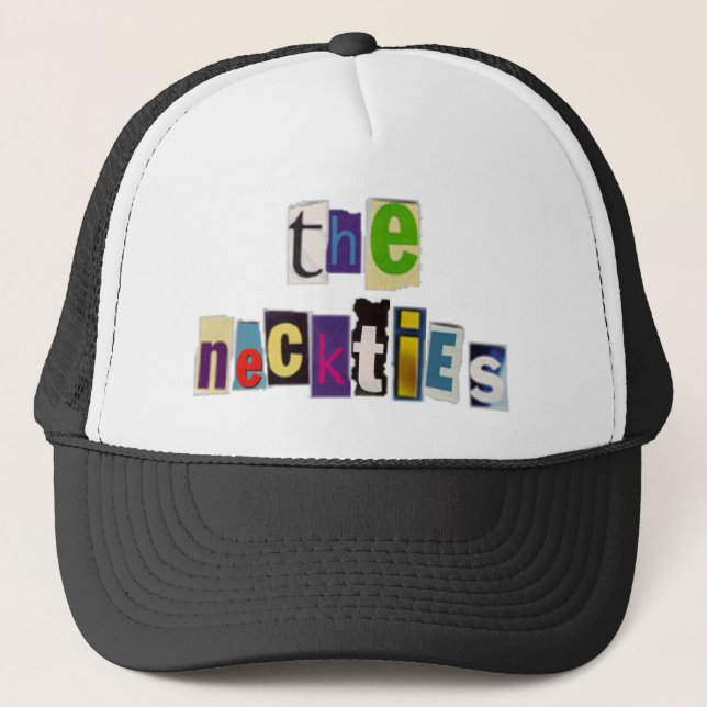Der Krawatten-Lösegeld-Logohut Truckerkappe (Vorderseite)