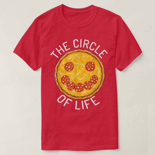 Der Kreis der Snack Pizzalove Pizza 31615436 T-Shirt (Design vorne)