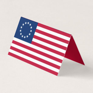 Der Kreis der Sterne, amerikanische Flagge von Bet