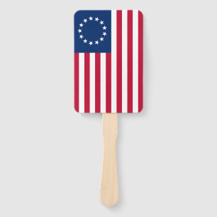 Der Kreis der Sterne, amerikanische Flagge von Bet Fächer