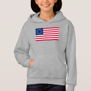 Der Kreis der Sterne, Amerikanische Flagge von Bet Hoodie