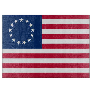Der Kreis der Sterne, amerikanische Flagge von Bet Schneidebrett