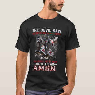 Der Kreuzfahrer T Shirt - Der Teufel sah mich - Ri